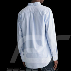 Chemise Gant Oxford en Coton Bleu Clair 3000200-455