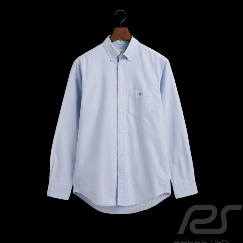 Gant shirt Oxford in Coton Light Blue 3000200-455
