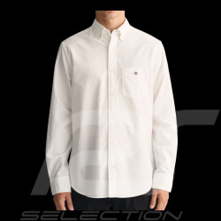 Chemise Gant Oxford en Coton Blanc 3000200-110