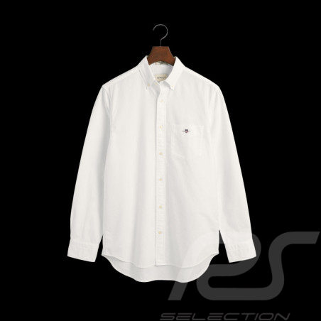Gant shirt Oxford in Coton White 3000200-110