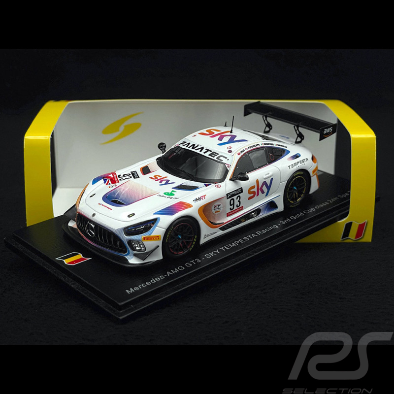 Mercedes-Benz AMG GT3 N° 93 24h Spa 2022 Sky Tempesta Racing 1/43 Spark SB516