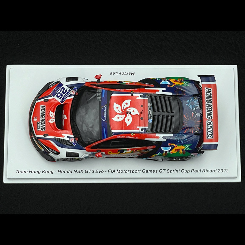 Honda 911 GT3 R 992 Type N° 25 FIA Motorsport Games Paul Ricard 2022 Team  Hong Kong 1/43 Spark S6333