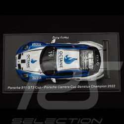 Porsche 911 GT3 Cup Typ 992 Nr 19 Sieger Carrera Cup Benelux 2022 Harry King 1/43 Spark S5234