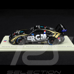 Porsche 911 GT3 Cup Type 992 N° 99 Vainqueur Carrera Cup France 2022 Marvin Klein 1/43 Spark SF301