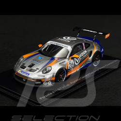 Porsche 911 GT3 Cup Typ 992 Nr 26 Sieger Carrera Cup Great Britain 2022 Kiern Jewiss 1/43 Spark UK018
