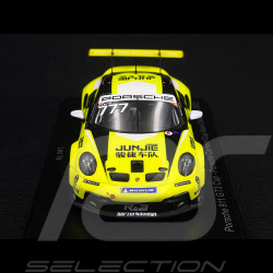 Porsche 911 GT3 Cup Type 992 N° 777 Vainqueur Carrera Cup Asia 2022 Leo Ye 1/43 Spark SA269