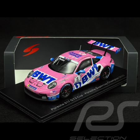 Porsche 911 GT3 Cup Typ 992 Nr 5 Sieger Porsche Supercup 2022 Dylan Pereira 1/43 Spark S5232