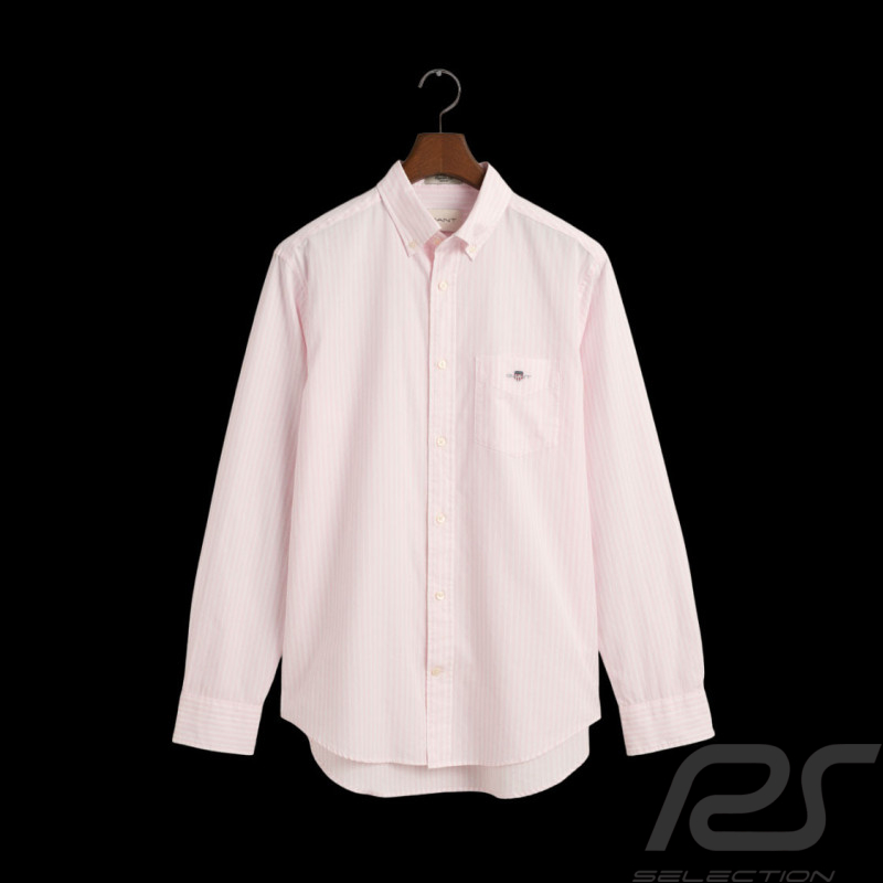 Gant Hemd hellrosa gestreiftes Hemd 3000130-662