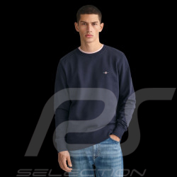 Gant Pullover Baumwolle Marineblau 2006065-433 - Herren