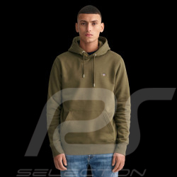 Gant Sweatshirt Hoodie mit Kapuze Khakigrün - Herren 2007058-301