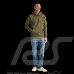 Sweatshirt Gant Hoodie à Capuche Vert Kaki - Homme 2007058-301