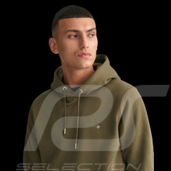 Gant Hoodie Sweatshirt Kaki Green 2007058-301
