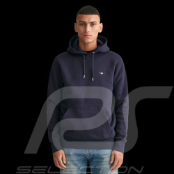 Sweatshirt Gant Hoodie à Capuche Bleu Marine - Homme 2007058-402