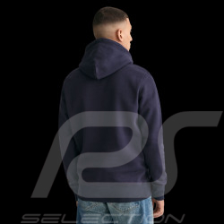 Gant Sweatshirt Hoodie mit Kapuze Marineblau - Herren 2007058-402