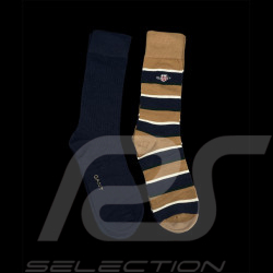 Chaussettes Gant Pack de 2 Paires Bleu Marine 9960280-213