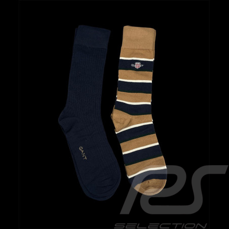 Gant Socken Packung mit 2 Paar Marineblau 9960280-213