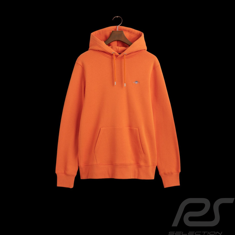 Gant Sweatshirt Hoodie mit Kapuze Kürbisorange - Herren 2007058-860