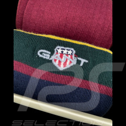 Chaussettes Gant Pack de 2 Paires Rouge Foncé 9960280-374