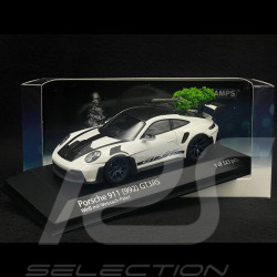 Porsche 911 GT3 RS Typ 992 Christmas 2023 Weissach Weiß / Blau 1/43 Minichamps 410062105