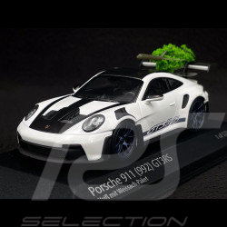 Porsche 911 GT3 RS 992 Type Christmas 2023 Weissach White / Blue 1/43 Minichamps 410062105