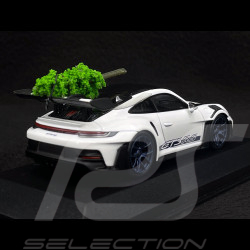 Porsche 911 GT3 RS 992 Type Christmas 2023 Weissach White / Blue 1/43 Minichamps 410062105