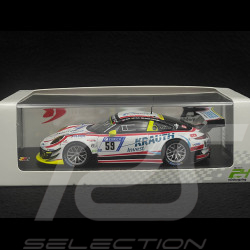 Porsche 911 GT3 R Type 991 N° 59 ADAC 24h Nürburgring 2017 Manthey Racing 1/43 Spark SG324