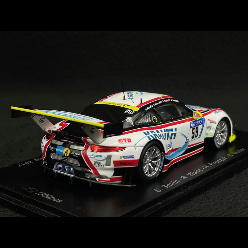 Porsche 911 GT3 R Type 991 N° 59 ADAC 24h Nürburgring 2017 Manthey ...