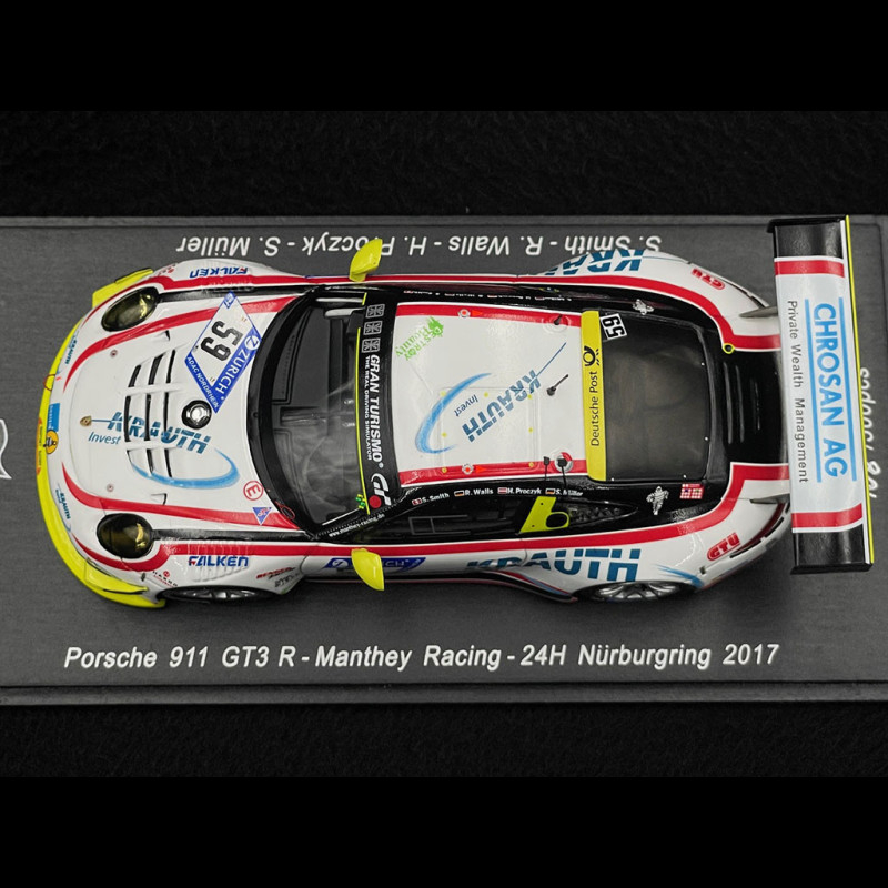 Porsche 911 GT3 R Type 991 N° 59 ADAC 24h Nürburgring 2017 Manthey ...