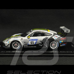 Porsche 911 GT3 Type 991 N° 65 ADAC 24h Nürburgring 2017 Black Falcon 1/43 Spark SG327