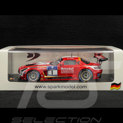 Mercedes-Benz AMG SLS GT3 N° 1 2ème ADAC 24h Nürburgring 2014 Black Falcon 1/43 Spark SG129