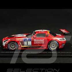 Mercedes-Benz AMG SLS GT3 N° 1 2ème ADAC 24h Nürburgring 2014 Black Falcon 1/43 Spark SG129