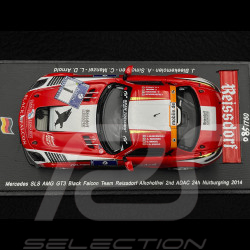 Mercedes-Benz AMG SLS GT3 N° 1 2ème ADAC 24h Nürburgring 2014 Black Falcon 1/43 Spark SG129