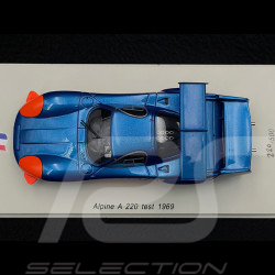 Alpine Renault A220 Test Le mans 1969 Bianchi 1/43 Spark SF025