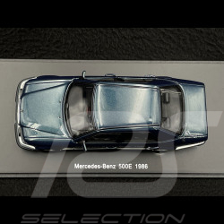 Mercedes-Benz 500E 1986 Petroleumblau 1/43 Spark S1020