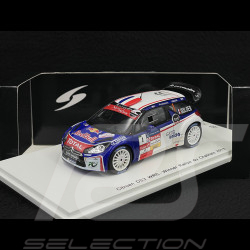 Citroen DS3 WRC N° 1 Vainqueur Rallye du Chablais 2013 Loeb 1/43 Spark SF068