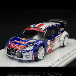 Citroen DS3 WRC N° 1 Vainqueur Rallye du Chablais 2013 Loeb 1/43 Spark SF068