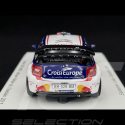 Citroen DS3 WRC N° 1 Vainqueur Rallye du Chablais 2013 Loeb 1/43 Spark SF068