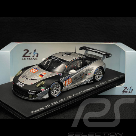 Porsche 991 GT3 RSR typ 991 n° 88 24h Le Mans 2014 1/43 Spark S4237