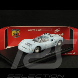 Fiat Abarth 1000 SP Sport Spider 1968 Bleu azur 1/43 Spark S1331