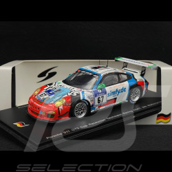 Porsche 911 GT3 Cup Type 997 N° 67 15ème ADAC 24h Nürburgring 2014 Raceunion Teichmann 1/43 Spark SG138