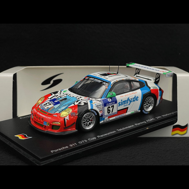 Porsche 997 GT3 Cup #53 Destree-Jodexnis Nürburgring 2013