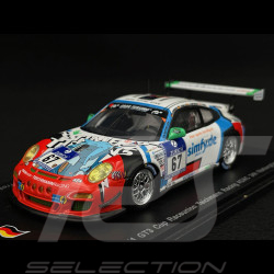 Porsche 911 GT3 Cup Type 997 N° 67 15ème ADAC 24h Nürburgring 2014 Raceunion Teichmann 1/43 Spark SG138