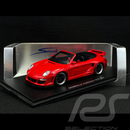 Porsche 911 Gemballa GTR 500 Avalanche Cabriolet 2007 Red 1/43 Spark S0729