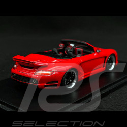 Porsche 911 Gemballa GTR 500 Avalanche Cabriolet 2007 Red 1/43 Spark S0729