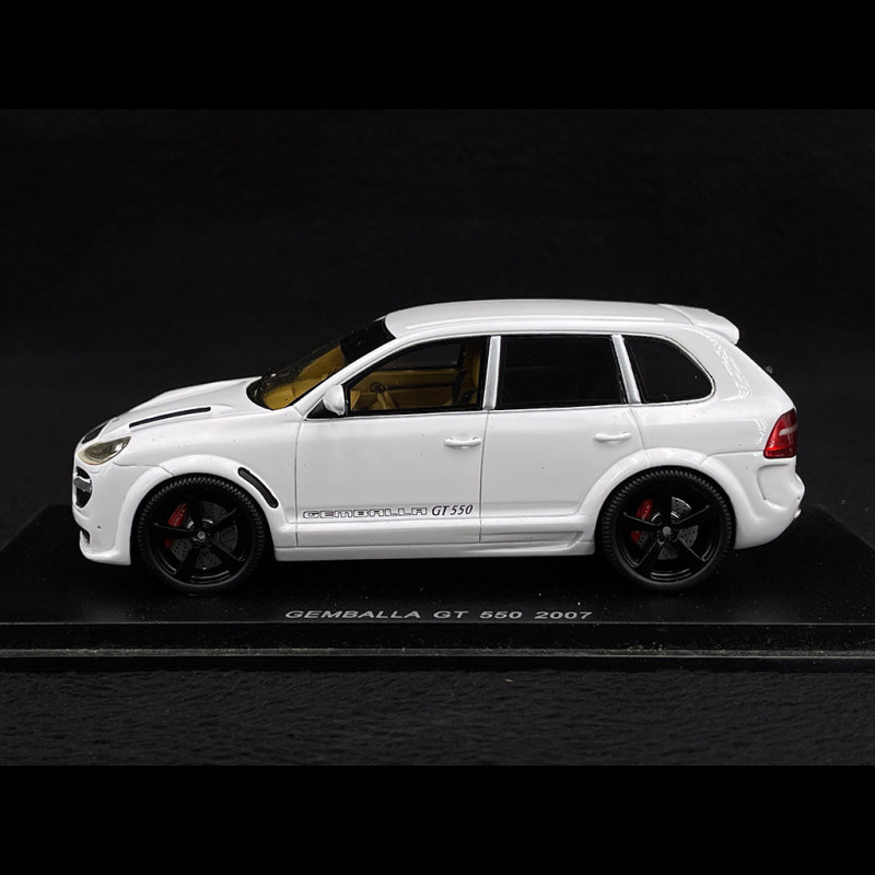 Maquette Porsche Gemballa GTR 640 EVO 2007 Blanche - Échelle 1:43 Spark, Modèle Neuf