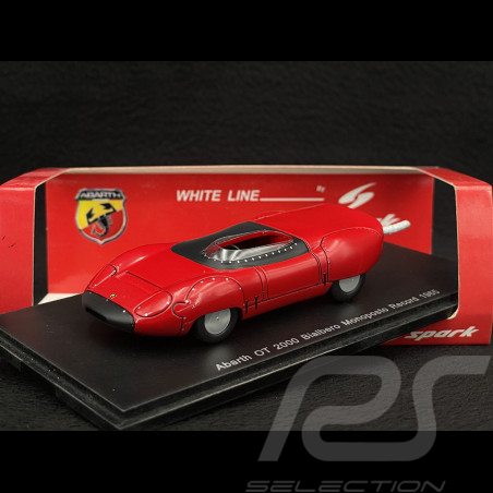 Fiat Abarth OT 2000 Bialbero Monoposto Record 1965 Red 1/43 Spark S1330