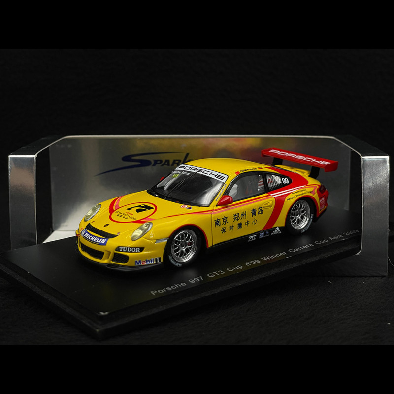 Porsche 997 GT3 Cup Vainqueur Carrera Cup Asia 2009 n° 99 1/43