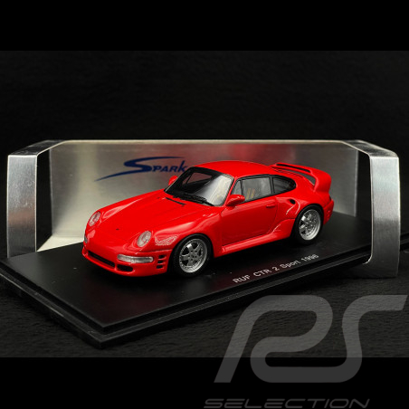 Porsche 911 Ruf CTR 2 Sport 1996 Red 1/43 Spark S0724