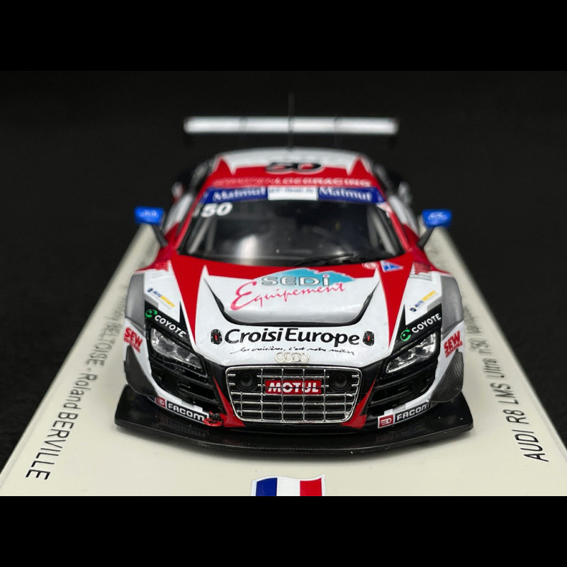 Miniature 1/43 Spark Audi R8 LMS Ultra - Sébastien Loeb #50 - Ledenon 2014