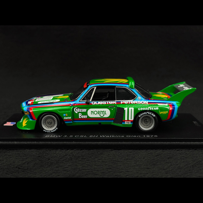 BMW 3.5 CSL N° 10 6th 6h Watkins Glen 1976 BMW Motorsport 1/43 Spark US110